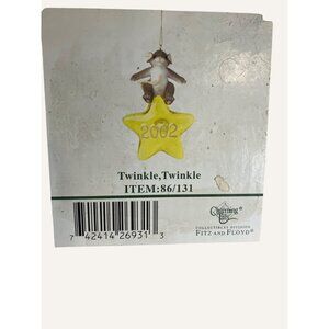 Charming Tails "Twinkle Twinkle" Limited Edition Ornament With Certificate